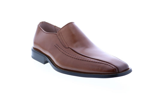 Stacy Adams Hillman Mens Brown Wide Loafers & Slip Ons Casual Shoes 