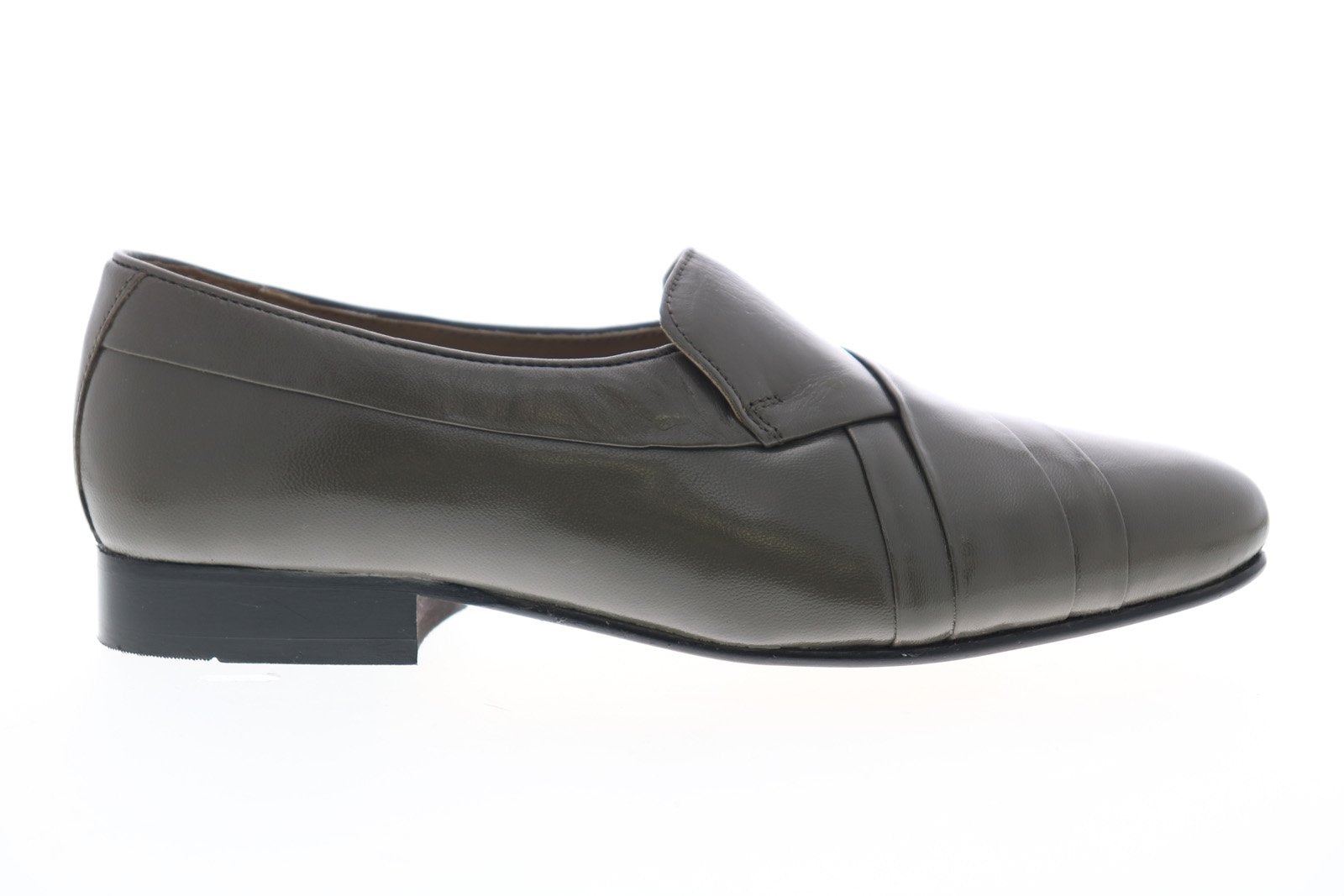 Giorgio Brutini Men Gray Shoes Giorgio Brutini Mens Dress Shoes Loafers 7.5 Slip On Gray | eBay main image 2