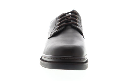 Giorgio Brutini Ainsworth 245572 Mens Brown Leather Plain Toe Oxfords Shoes