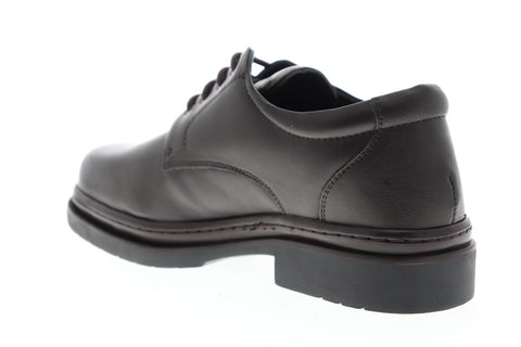 Giorgio Brutini Ainsworth 245572 Mens Brown Leather Plain Toe Oxfords Shoes