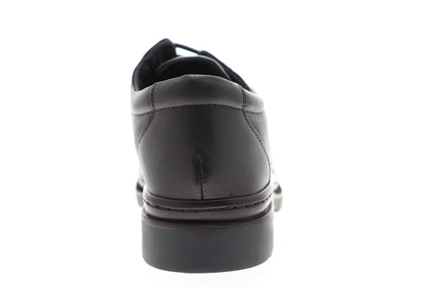 Giorgio Brutini Ainsworth 245572 Mens Brown Leather Plain Toe Oxfords Shoes