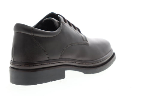 Giorgio Brutini Ainsworth 245572 Mens Brown Leather Plain Toe Oxfords Shoes