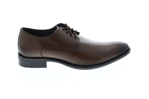 Giorgio Brutini Alton 250262 Mens Brown Leather Low Top Plain Toe Oxfords Shoes