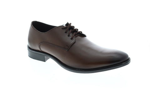 Giorgio Brutini Alton 250262 Mens Brown Leather Low Top Plain Toe Oxfords Shoes
