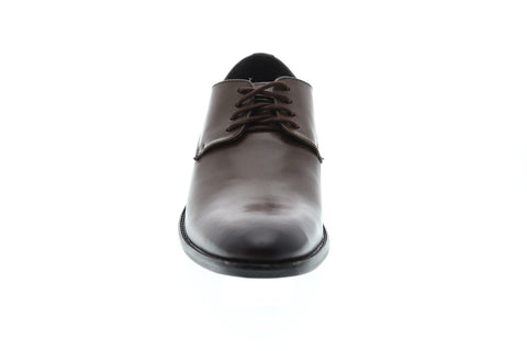 Giorgio Brutini Alton 250262 Mens Brown Leather Low Top Plain Toe Oxfords Shoes