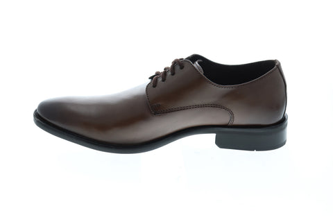 Giorgio Brutini Alton 250262 Mens Brown Leather Low Top Plain Toe Oxfords Shoes