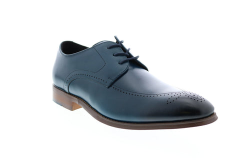 Stacy Adams Ballard 25187-403 Mens Blue Oxfords & Lace Ups Plain Toe Shoes 