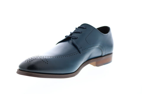 Stacy Adams Ballard 25187-403 Mens Blue Oxfords & Lace Ups Plain Toe Shoes 