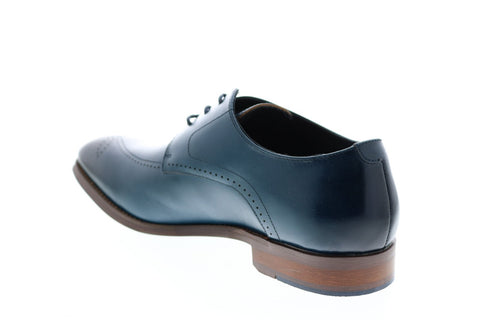 Stacy Adams Ballard 25187-403 Mens Blue Oxfords & Lace Ups Plain Toe Shoes 