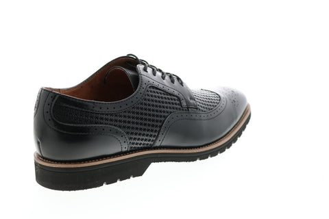 Stacy Adams Emile 25236-001 Mens Black Leather Wingtip Oxfords Shoes
