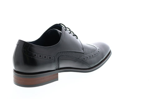 Stacy Adams Maguire 25238-001 Mens Black Leather Wingtip Oxfords Shoes