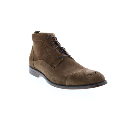 Stacy Adams Wexford 25310-709 Mens Brown Suede Lace Up Chukkas Boots