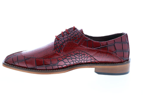 Stacy Adams Trimarco 25318-600 Mens Red Oxfords & Lace Ups Plain Toe Shoes 