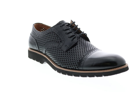 Stacy Adams Ellery 25378-001 Mens Black Oxfords & Lace Ups Cap Toe Shoes 