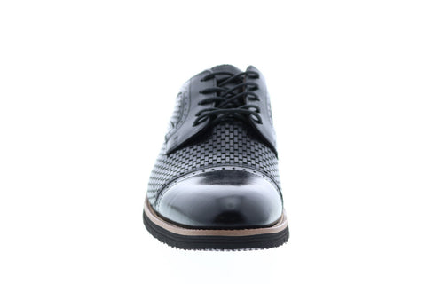 Stacy Adams Ellery 25378-001 Mens Black Oxfords & Lace Ups Cap Toe Shoes 