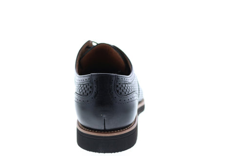 Stacy Adams Ellery 25378-001 Mens Black Oxfords & Lace Ups Cap Toe Shoes 