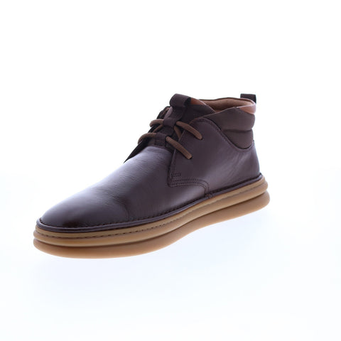 Stacy Adams Delson 25556-202 Mens Brown Leather Lace Up Chukkas Boots