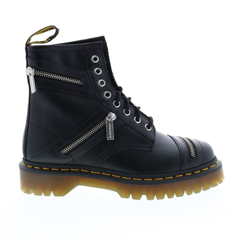 Dr. Martens 1460 Bex Zip R25947001 Mens Black Leather Lace Up Casual D Dr. Martens 1460 Bex Zip R25947001 Mens Black Leather Lace Up Casual D
