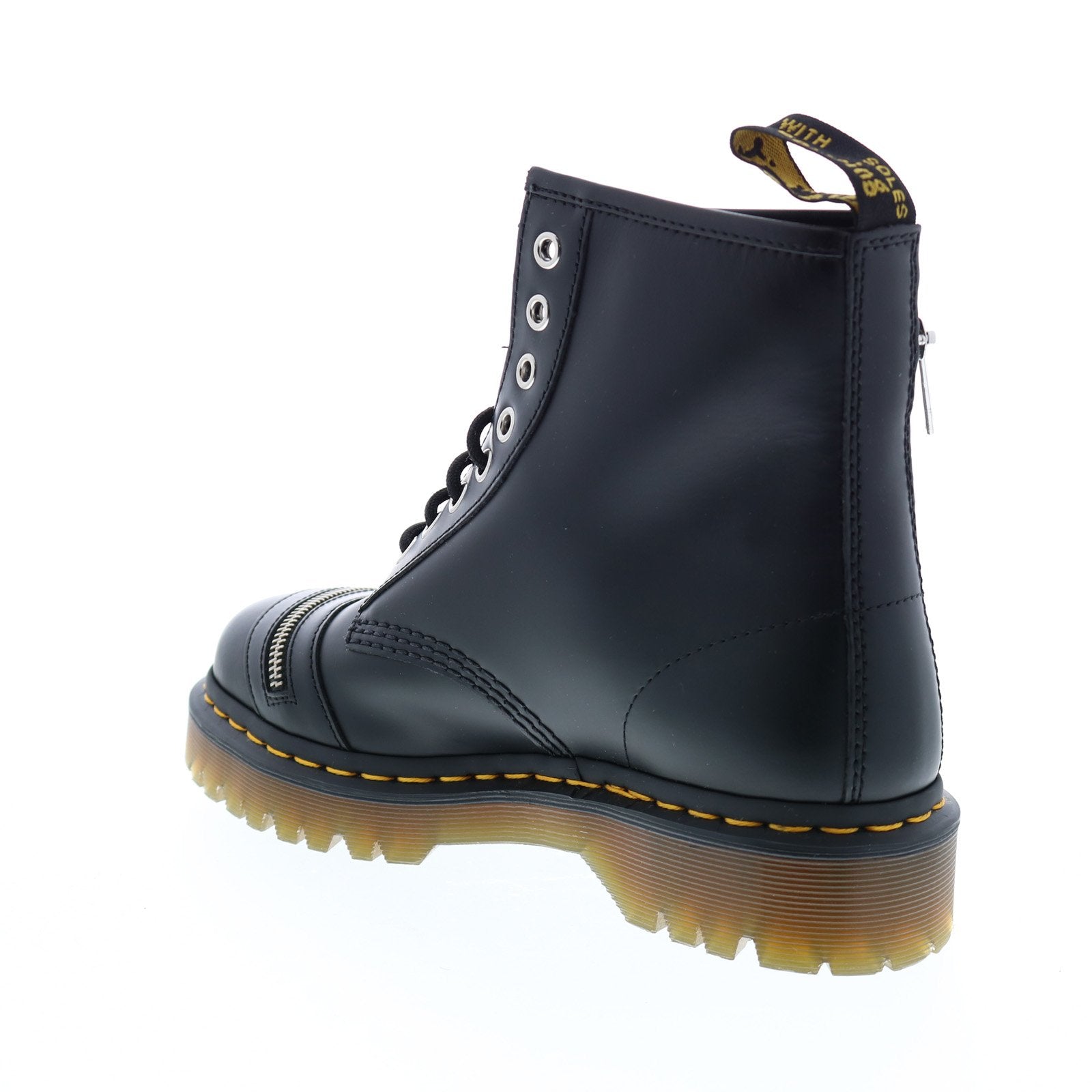 Dr. Martens 1460 Bex Zip R25947001 Mens Black Leather Lace Up Dr. Martens 1460 Bex Zip R25947001 Mens Black Leather Lace Up