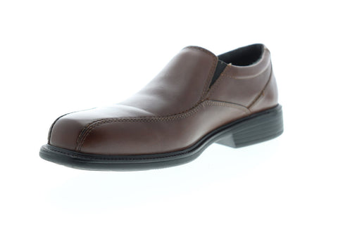 Bostonian Bolton 26025896 Mens Brown Leather Dress Slip On Loafers Shoes