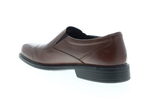 Bostonian Bolton 26025896 Mens Brown Extra Wide 4E Leather Casual Loafers Shoes