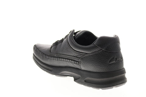 Clarks Caribou Smu 26030081 Mens Black Loafers & Slip Ons Boat Shoes