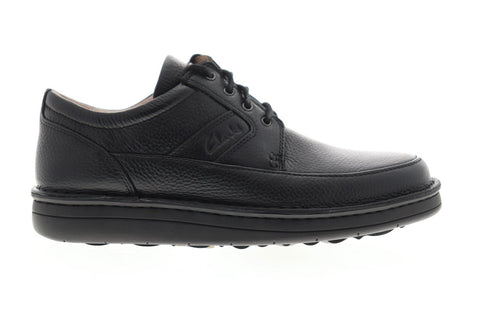 Ødelæggelse Havn uddannelse Clarks Mobile 26032145 Mens Black Wide 2E Leather Plain Toe Oxfords Sh -  Ruze Shoes