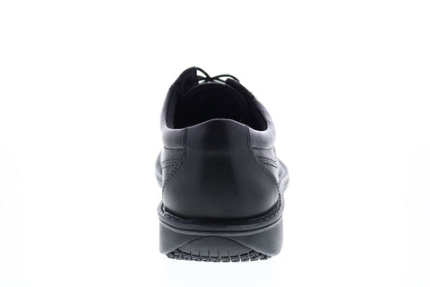 Clarks WADER PURE 26066112 Mens Black Leather Plain Toe Oxfords Shoes