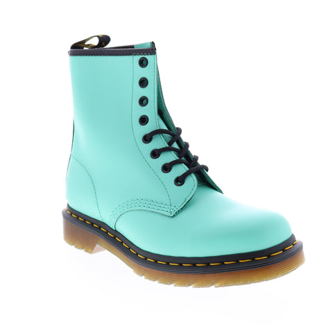 Dr. Martens 1460 Smooth R26069983 Mens Blue Leather Lace Up Casual Dress Boots