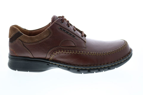 Clarks Un.cover 26085036 Mens Brown Oxfords & Lace Ups Plain Toe Shoes