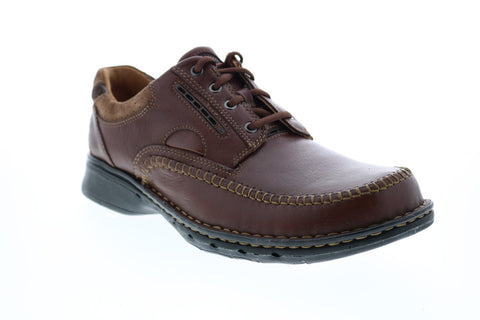 Clarks Un.cover 26085036 Mens Brown Oxfords & Lace Ups Plain Toe Shoes