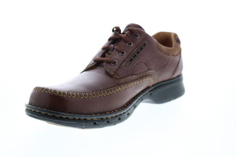 Clarks Un.cover 26085036 Mens Brown Oxfords & Lace Ups Plain Toe Shoes