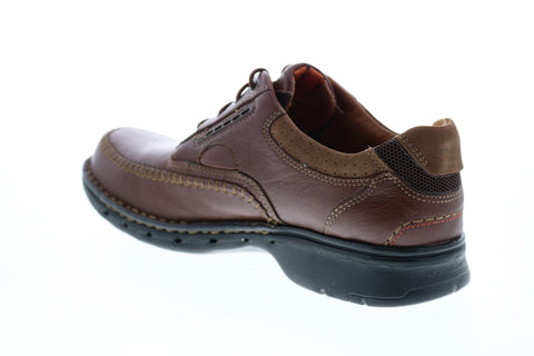 Clarks Un.cover 26085036 Mens Brown Oxfords & Lace Ups Plain Toe Shoes