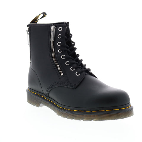 Dr. Martens 1460 Zip Nappa R26103001 Mens Black Leather Casual Dress B Dr. Martens 1460 Zip Nappa R26103001 Mens Black Leather Casual Dress B