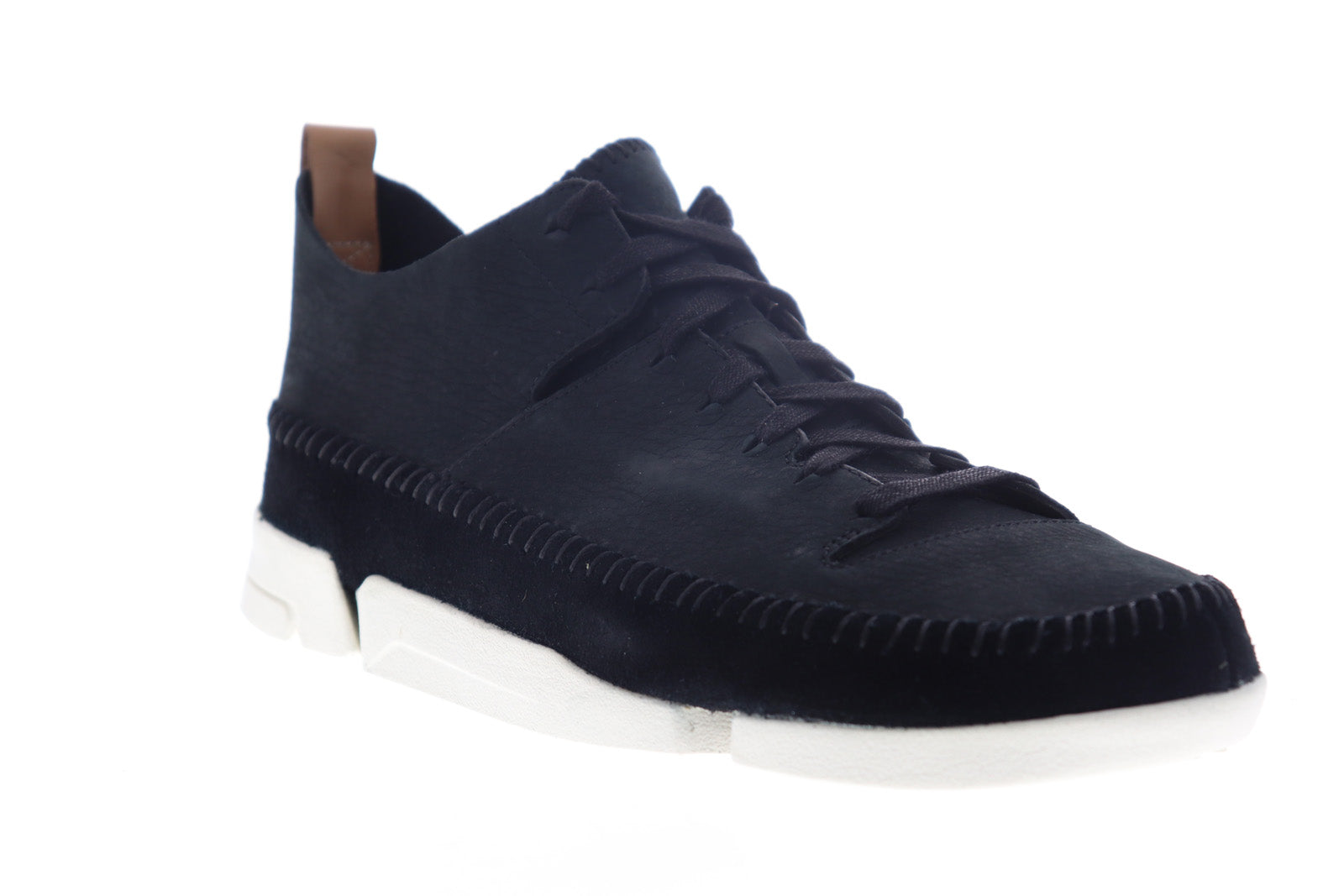 Clarks Trigenic Flex 26107366 Black Nubuck Leather Lifestyle Snea - Ruze Shoes