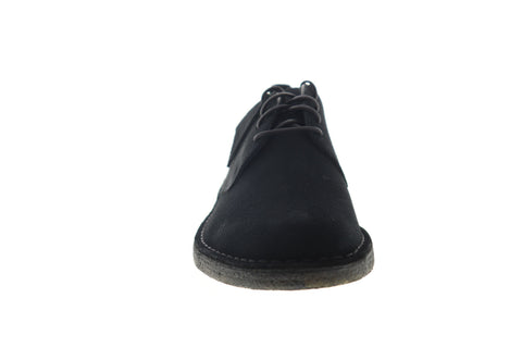 Clarks Desert Boot 26128537 Mens Black Oxfords & Lace Ups Plain Toe Shoes