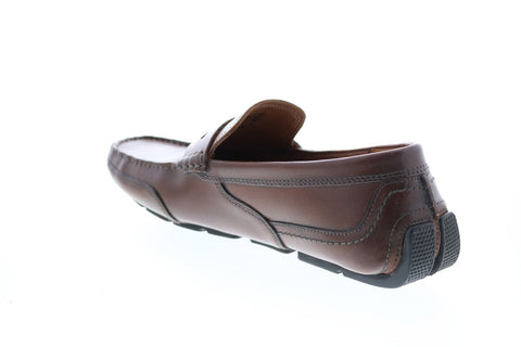 Clarks Ashmont Way 26108167 Mens Brown Leather Loafers Moccasin Shoes