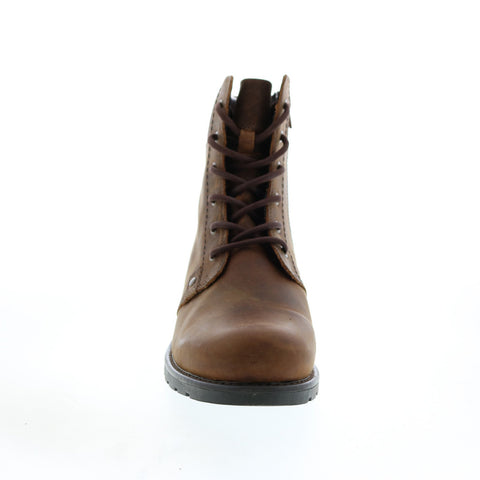 Clarks Orinoco Spice 26110935 Womens Brown Leather Zipper Dress Boots