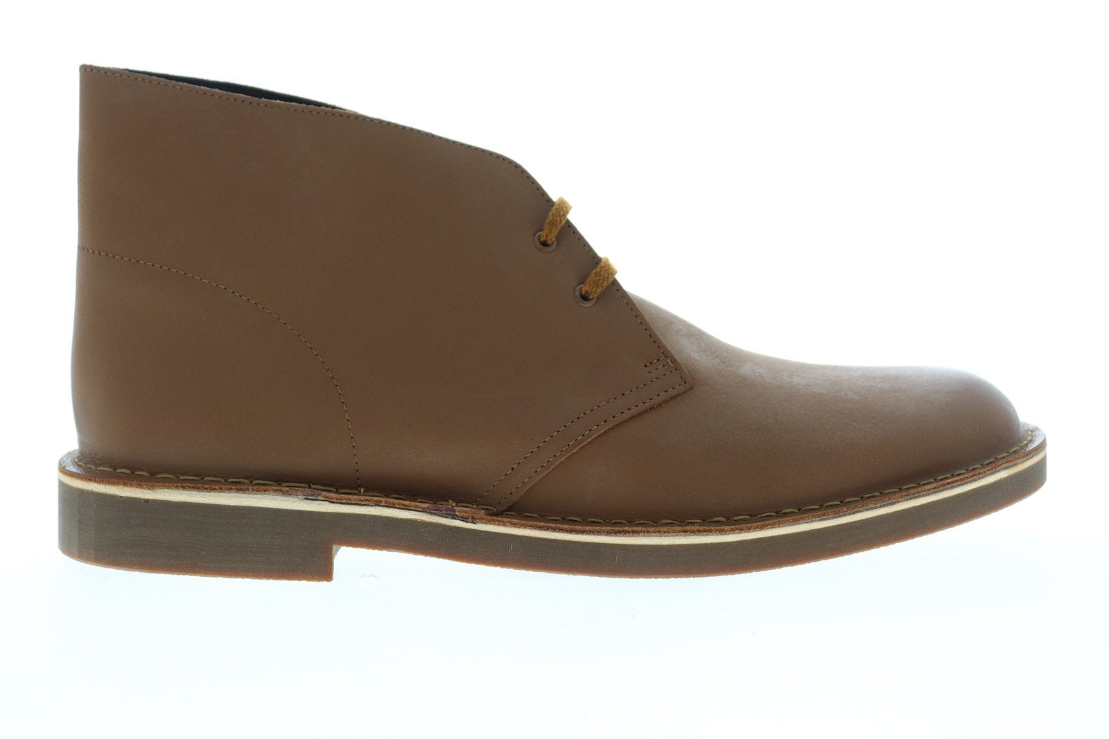 Clarks Men\'s Bushacre 2 Chukka Boot brown size 10 1/2. 100% leather Clarks Mens Leather Chukka boots Bushacre 2 Lace Up Shoes  main image 2