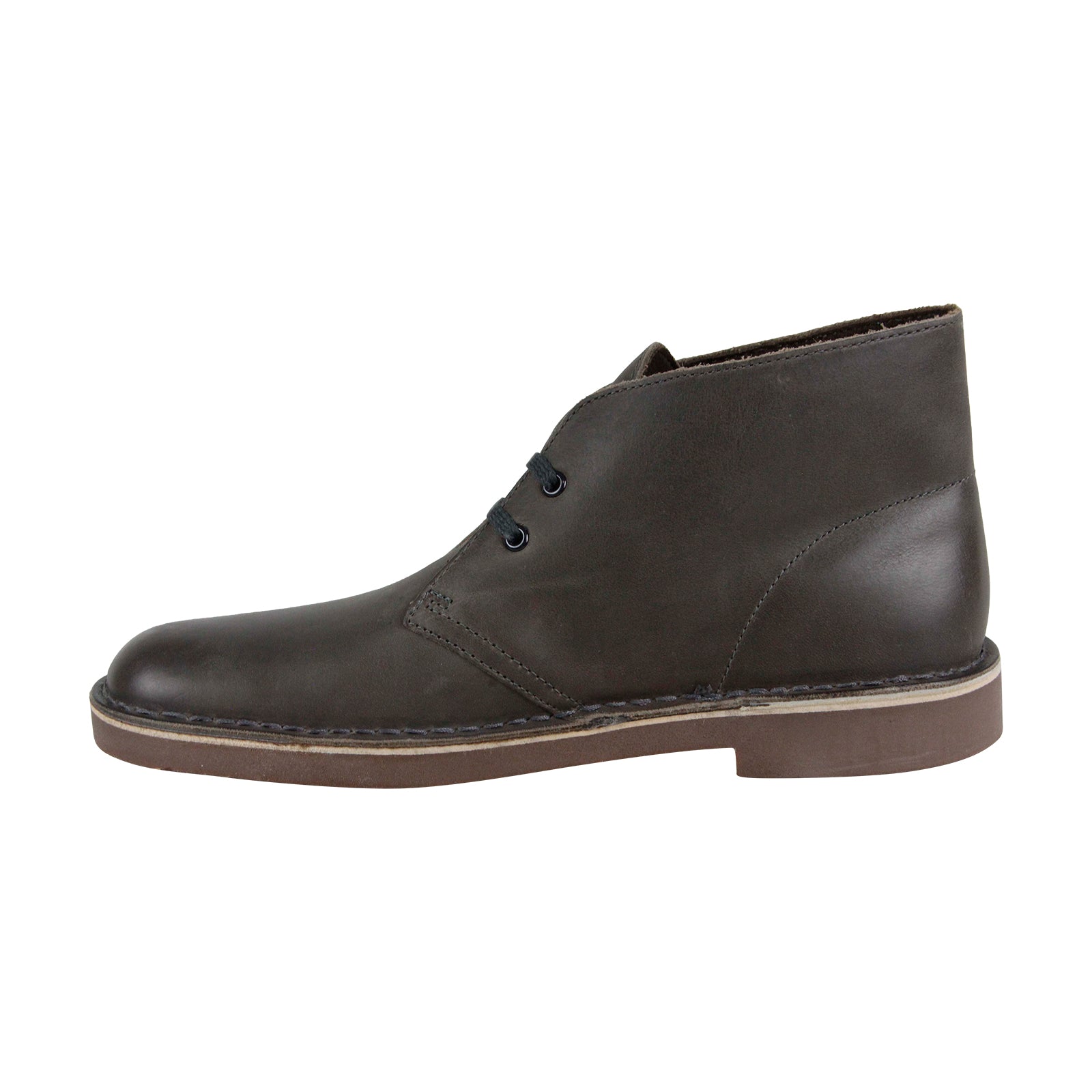 Clarks Bushacre 2 Desert Boots Mens 11.5 Grey Distressed Leather Chukka 26113054 Clarks Bushacre Gray Men main image 2