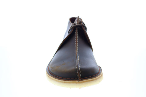 Clarks Desert Trek 26113552 Mens Brown Leather Lace Up Chukkas Boots