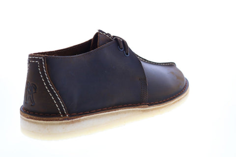 Clarks Desert Trek 26113552 Mens Brown Leather Lace Up Chukkas Boots