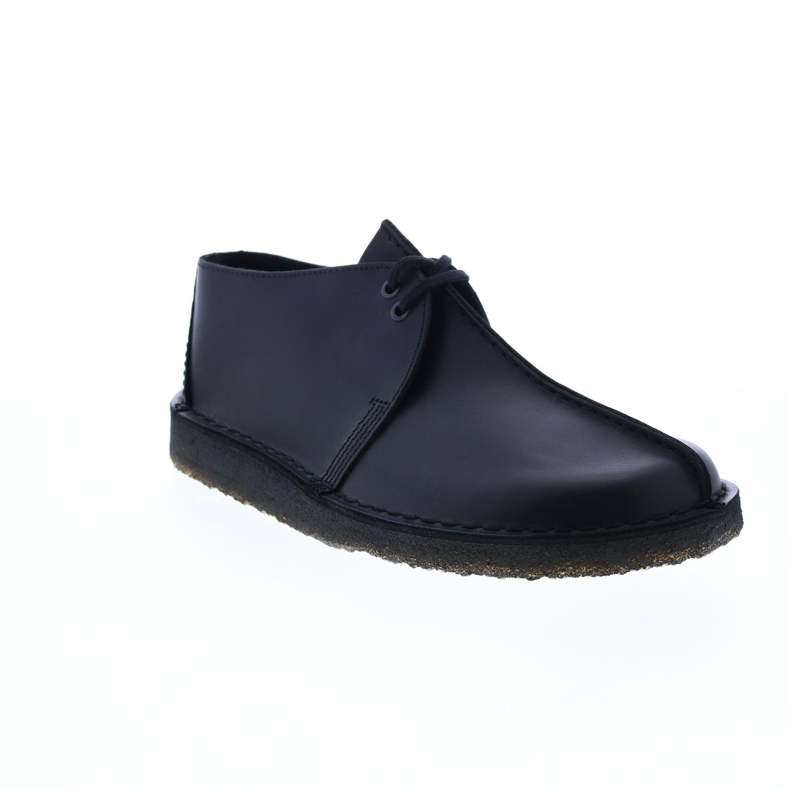 Clarks Desert 26113555 Mens Black Leather Lace Up Chukkas Ruze Shoes