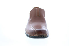Clarks Herren Escalade Step Slipper – Bequeme Halbschuhe Aus Leder, Mit Elastischem Schlupf, Gummi-Sohle