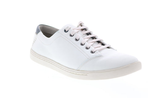 Clarks Newood Street Lace 26115676 Mens White Lifestyle Sneakers Shoes