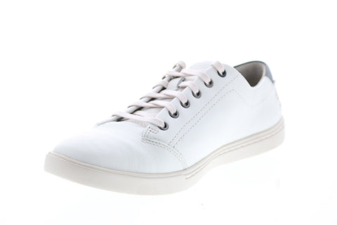 Clarks Newood Street Lace 26115676 Mens White Lifestyle Sneakers Shoes