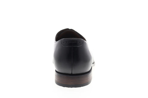 Bostonian Narrate Cap 26116111 Mens Black Leather Dress Lace Up Oxfords Shoes