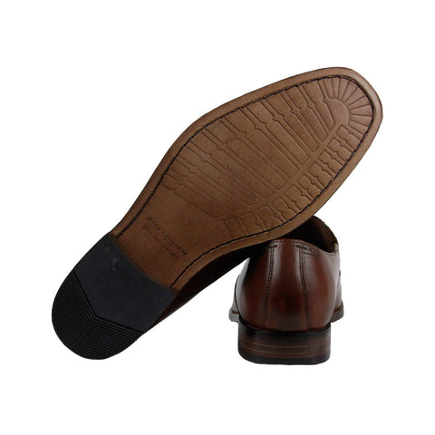 Bostonian Narrate Step 26116117 Mens Brown Leather Casual Slip On Loafers Shoes