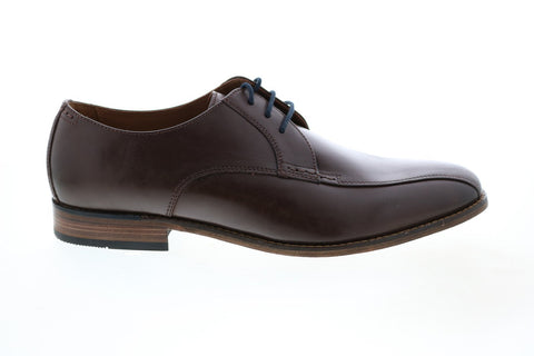 Bostonian Narrate Walk Bic Toe OX Mens Brown Wide Oxfords Plain Toe Shoes