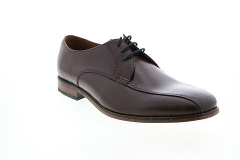 Bostonian Narrate Walk Bic Toe OX Mens Brown Wide Oxfords Plain Toe Shoes